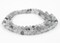 The Bead Chest Matte Round Cloudy Quartz Beads (6mm): Organic Gemstone Round Spherical Energy Stone Healing Power Crystal for Jewelry Bracelet Mala Necklace Making